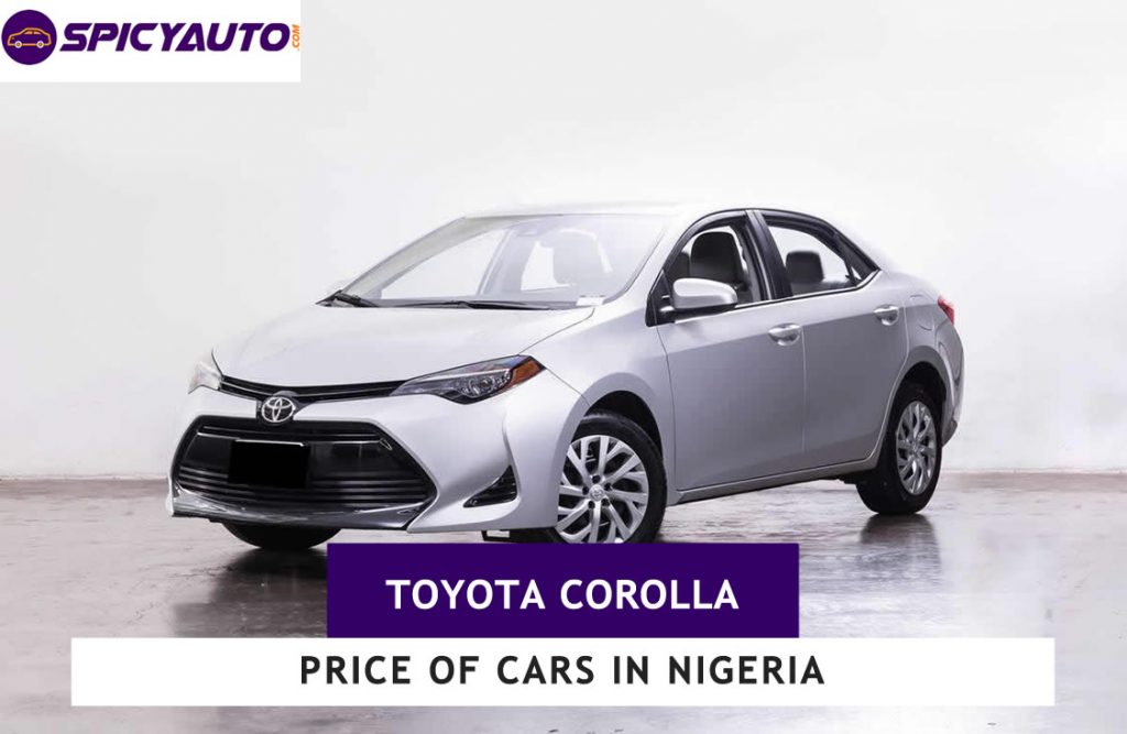 Price of Toyota Corolla cars in Nigeria - New & Used car prices
