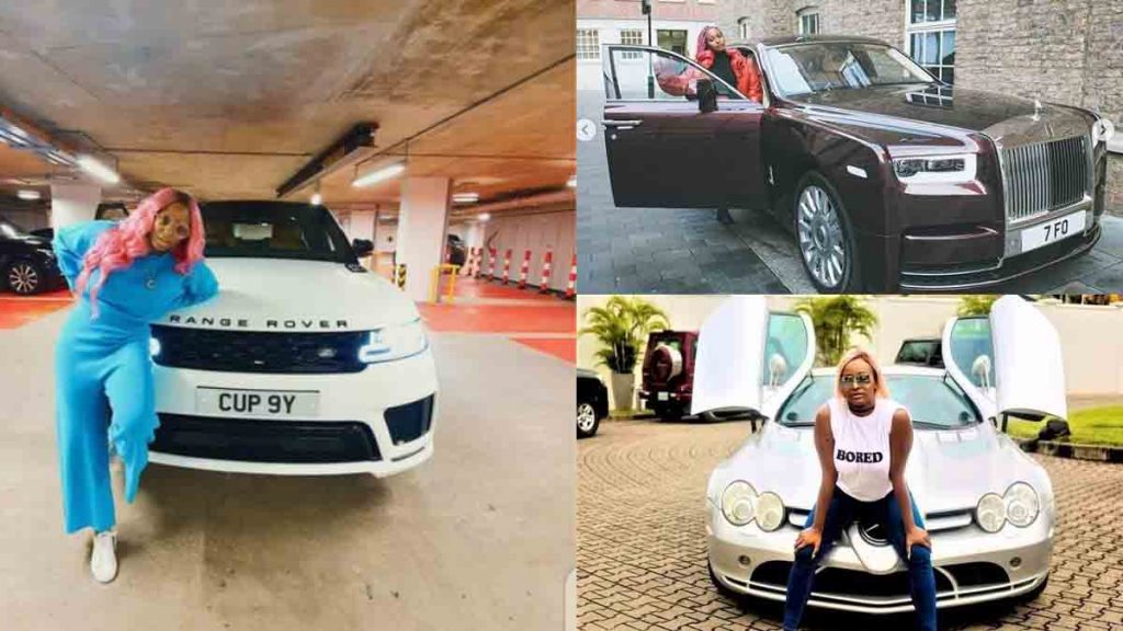Top Nigerian singers who drive flashy cars in 2022;dj cuppy