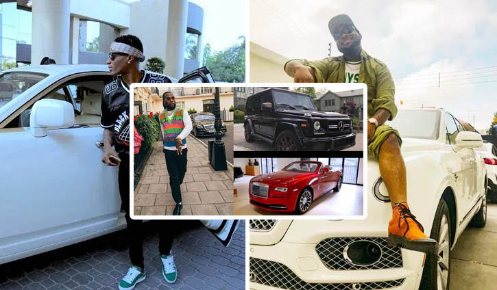 Who’s The Richest Between Davido, Burna Boy And Wizkid – Net Worth, Cars