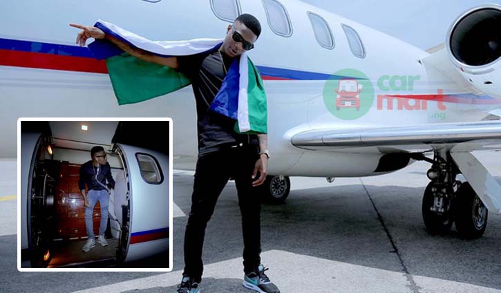 Wizkid And Davido Own A Private Jet fit for Celebrities Life Styles;wizkid