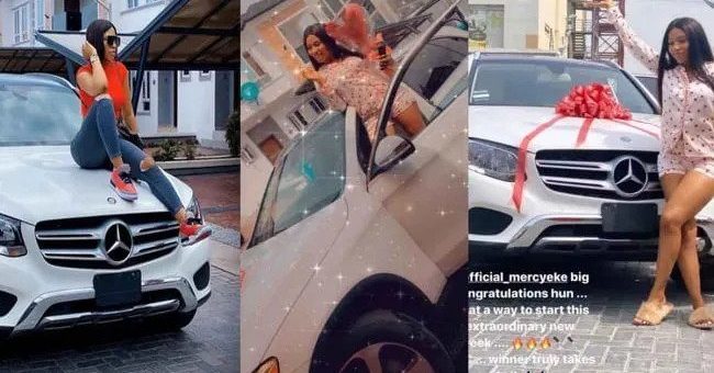 Mercedes Benz, G-Wagon, Range Rover, other Luxury Cars spotted in BBNaija Mercy Eke’s garage
