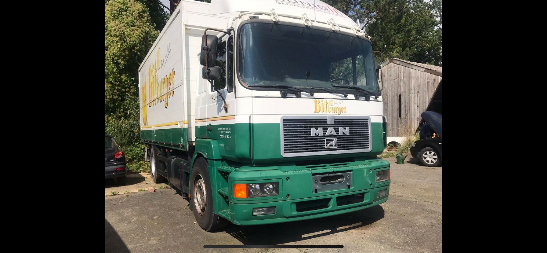 Buy 1996 foreign-used Man 19.372 Lagos