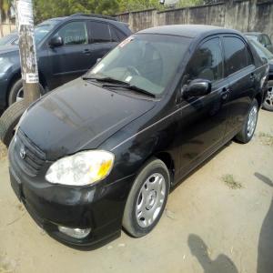  Tokunbo (Foreign Used) 2004 Toyota Corolla available in Lagos