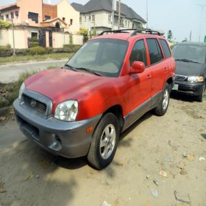 Foreign-used 2004 Hyundai Santa Fe available in Lagos