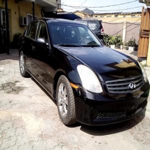  Tokunbo (Foreign Used) 2005 Infiniti G available in Lagos